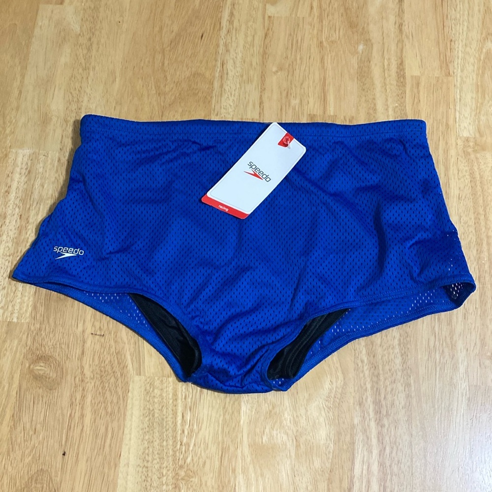 VINTAGE SPEEDO Racing Briefs Drag Suit Swimwear Bottom Men's Size 28